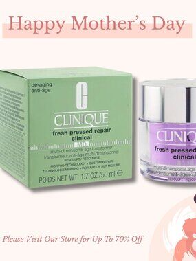 Clinique Fresh Pressed Repair Clinical Anti Aging Resculpt-1.7 Oz